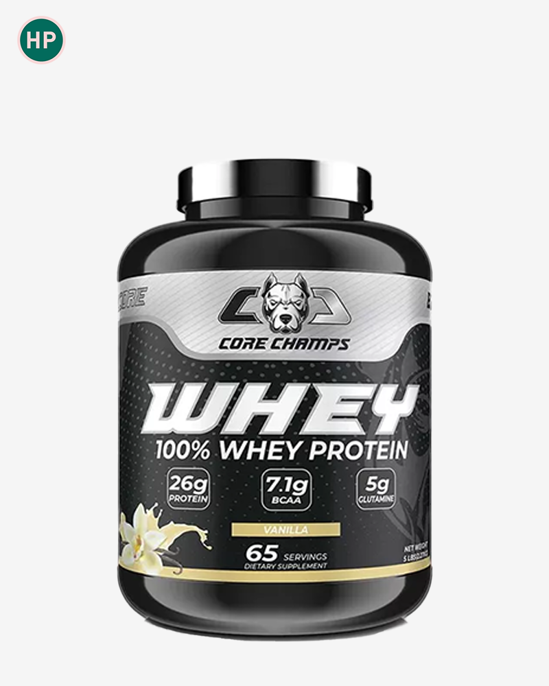 Core Champs Whey Protein Powder Vanilla 5lbs